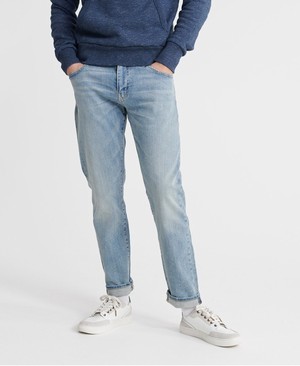 Superdry 04 Daman Straight Férfi Farmer Kék | EKRYZ9381